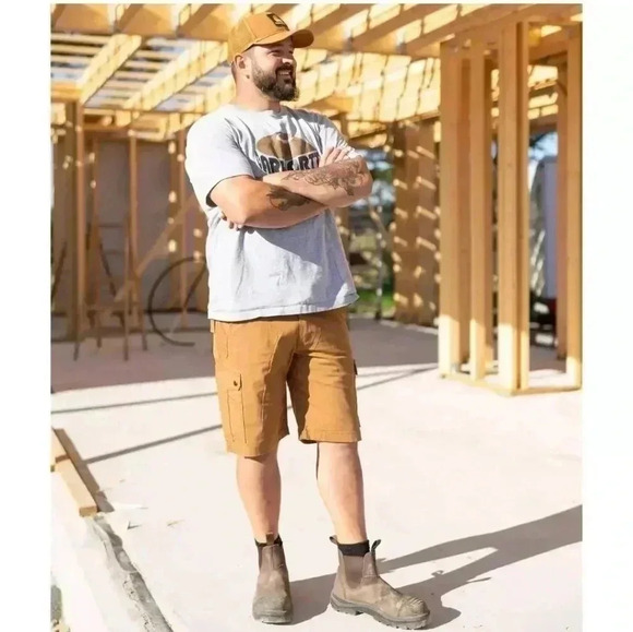 Carhartt RUGGED FLEX® RELAXED FIT RIPSTOP CARGO WORK SHORT - Picture 3 of 7